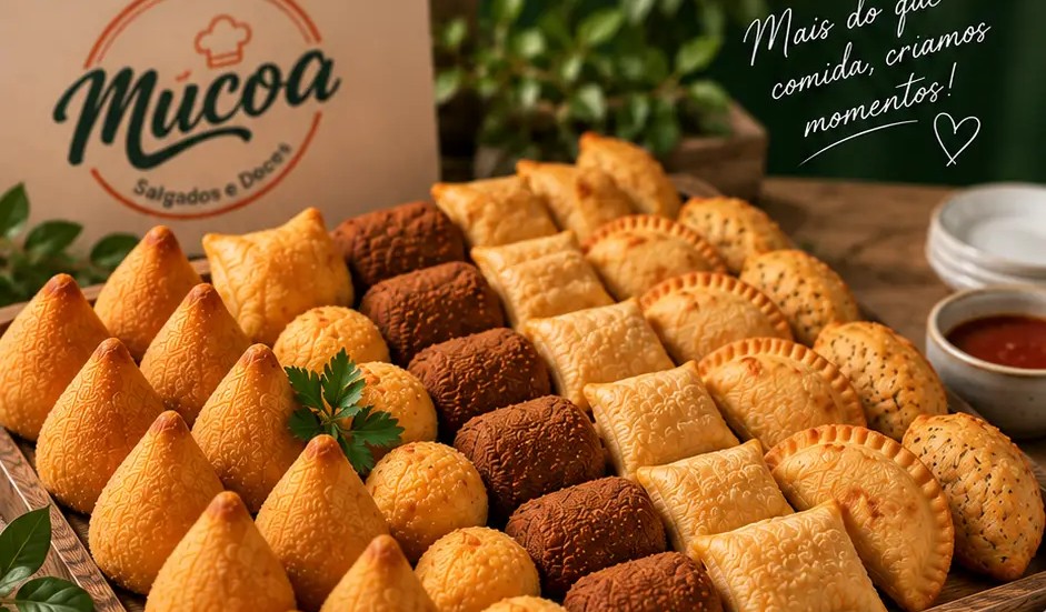 Kit de 150 Salgados para Festa