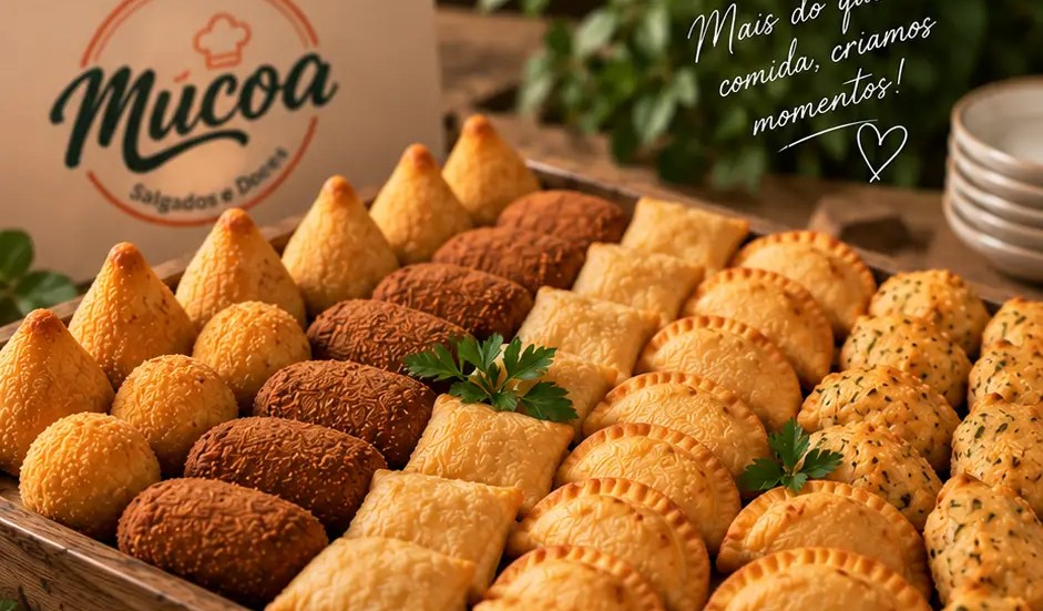 Kit de 200 Salgados para Festa